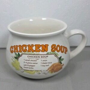 Chicken Soup Recipe Mug Cup Bowl With handle DAT'L DO-IT, INC.